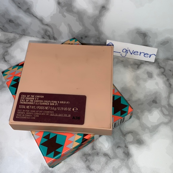 LMT Call Of The Canyon Eye Quad Eyeshadow Palette MAC - Picture 6 of 13